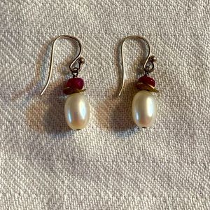 Pearl Drop Earrings